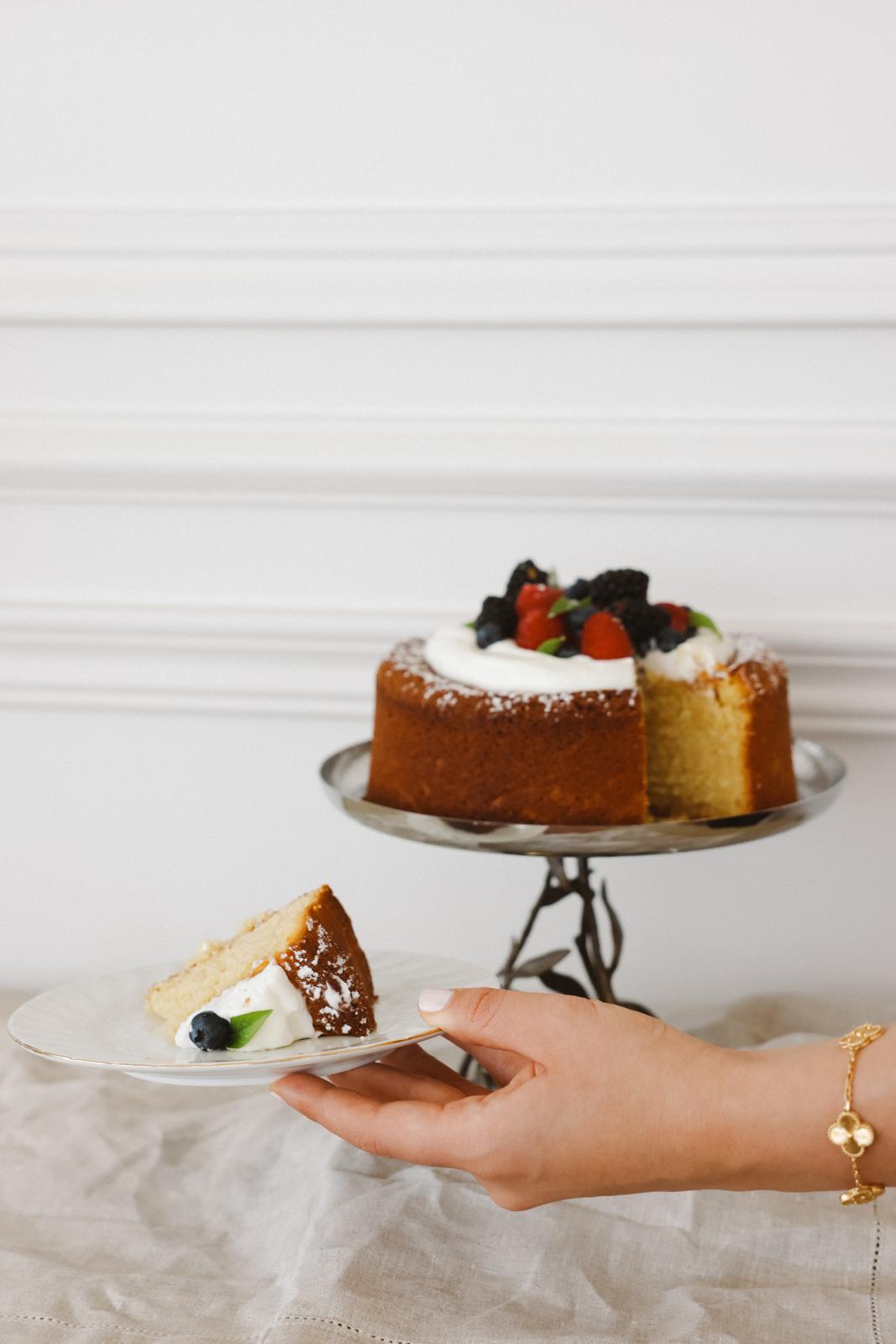 Pomegranate Pastry Stand