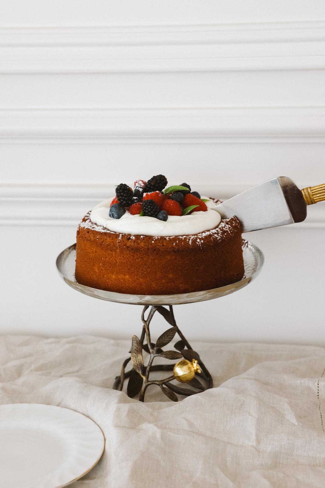 Pomegranate Pastry Stand