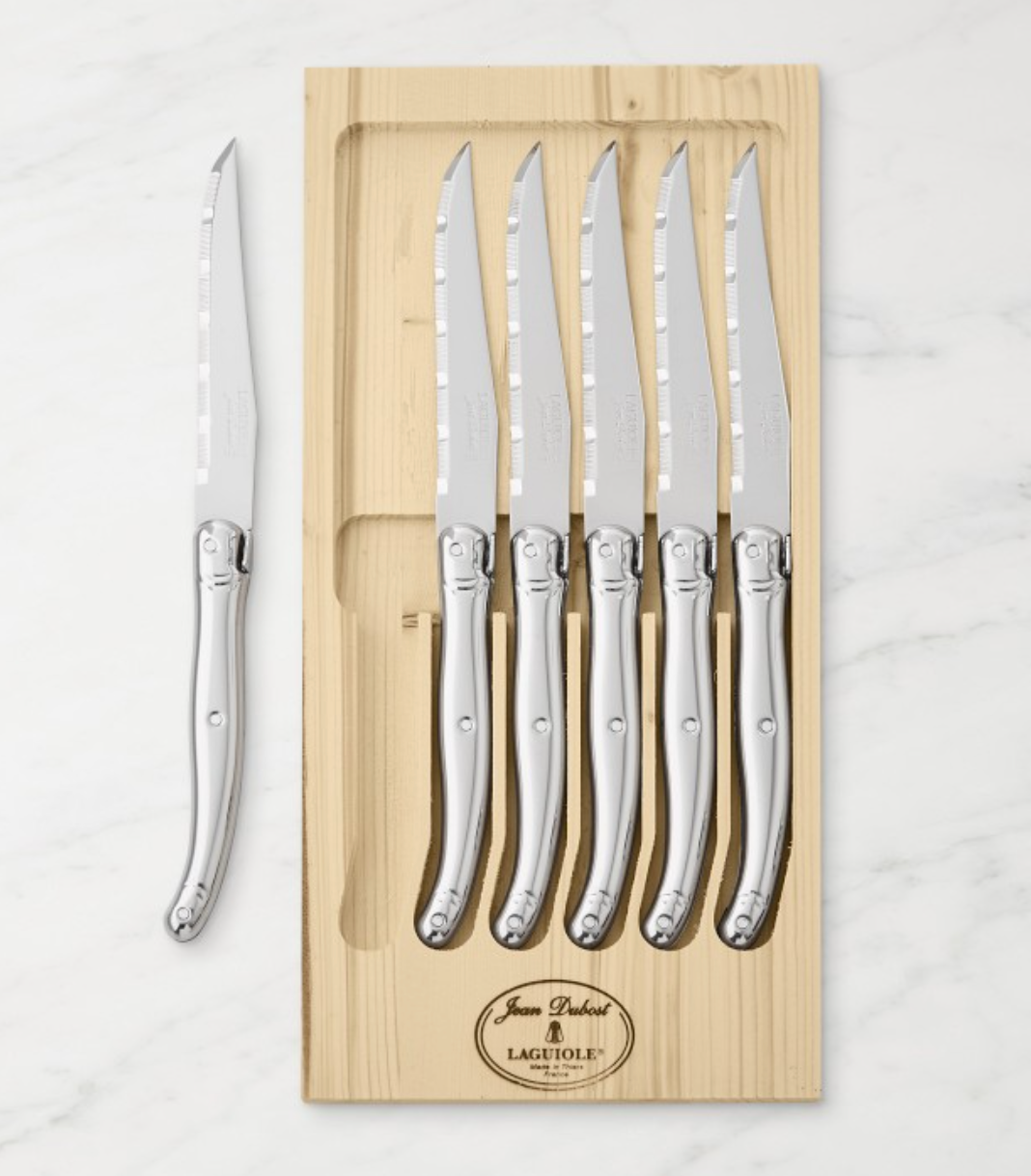 Steak Knives Jean Dubost Stainless Steel , Set de 6