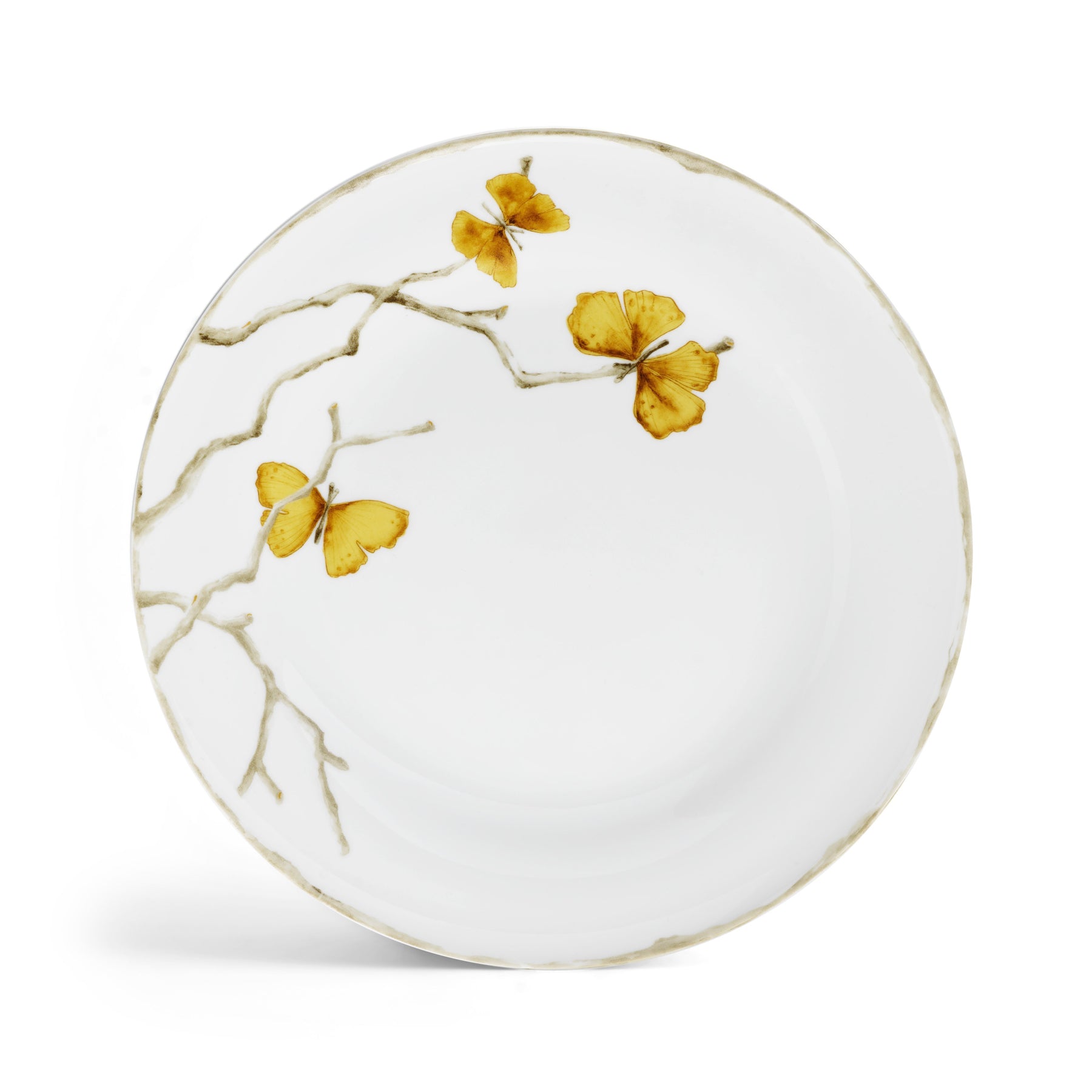 Butterfly Ginkgo Gold Dinnerware - Dinner Plate